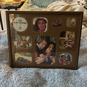 Vintage 1970’s/1980’s Burnes Of Boston Collage Picture Frame